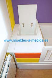 Mueble Cambiador para Bebés con Contenedor